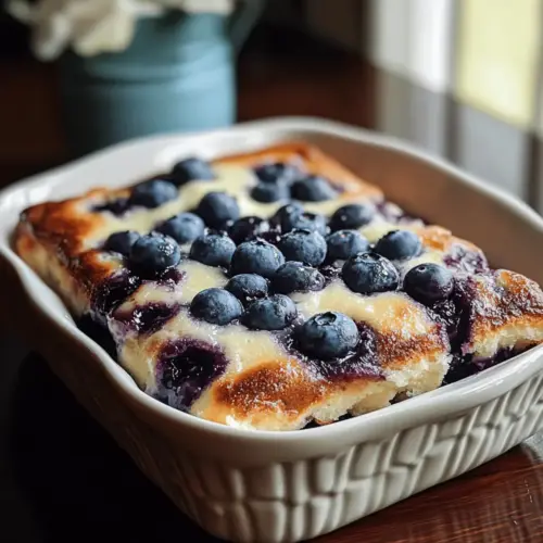 Blueberry Buttermilk Pancake Casserole