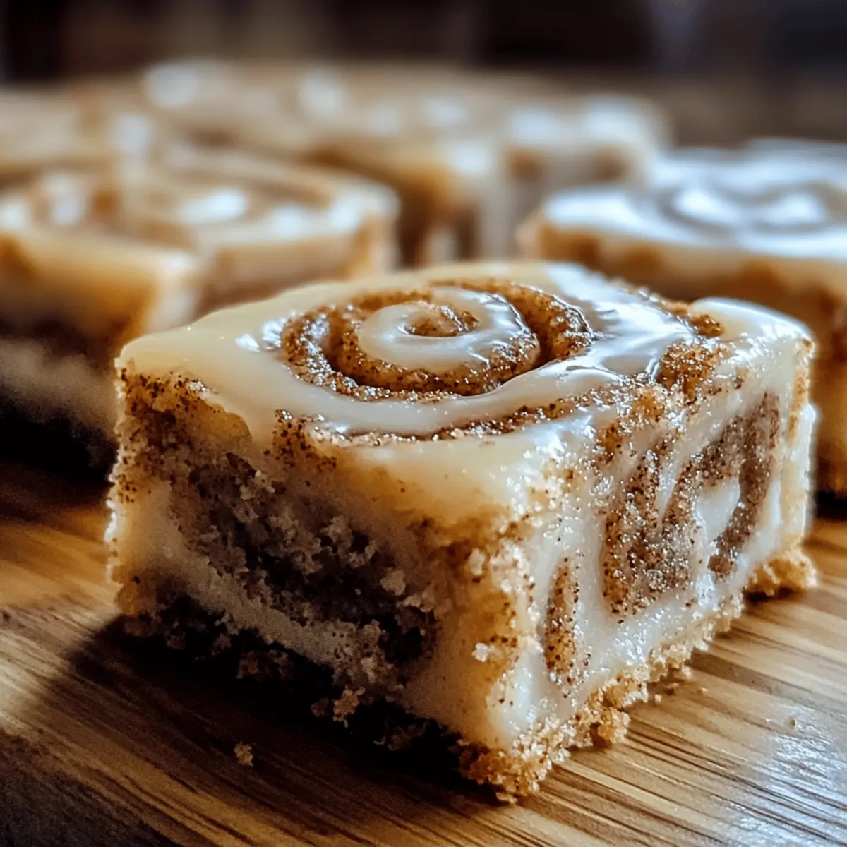 Cinnamon Roll Bliss Bars