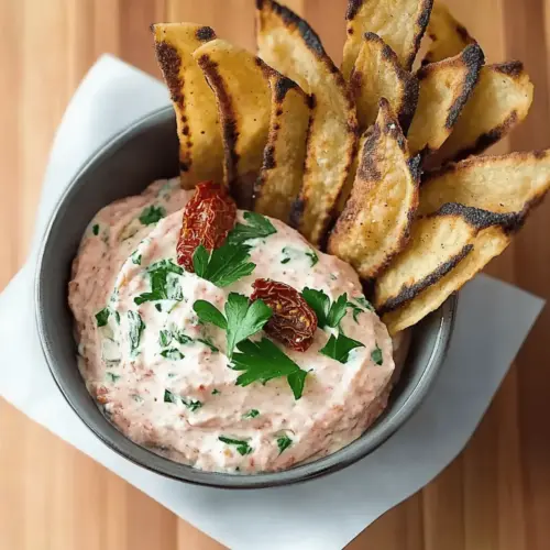 Sun Dried Tomato and Ricotta Dip
