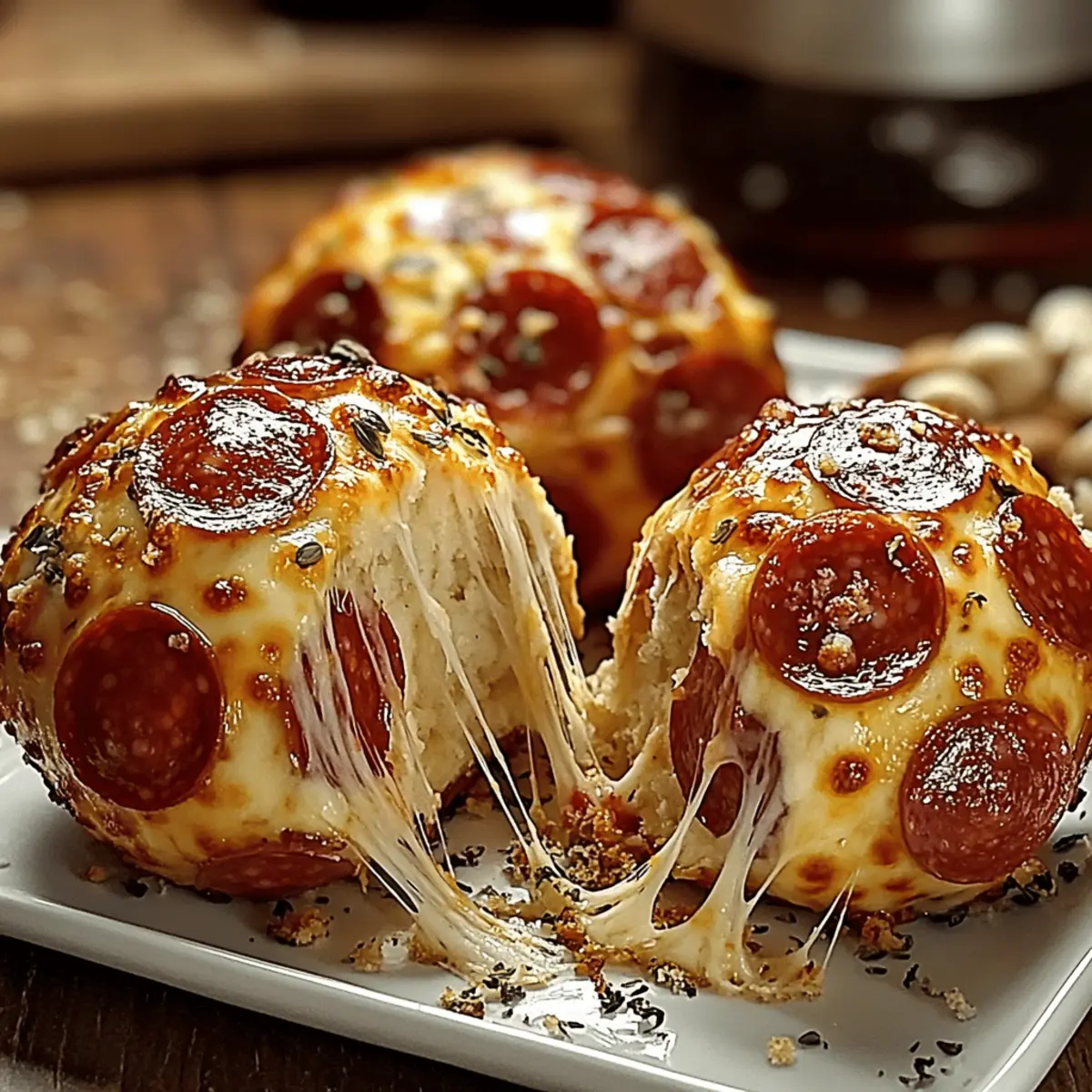 Savory Pepperoni Pizza Bombs: Irresistibly Gooey Goodness 4 Pepperoni Pizza Bombs