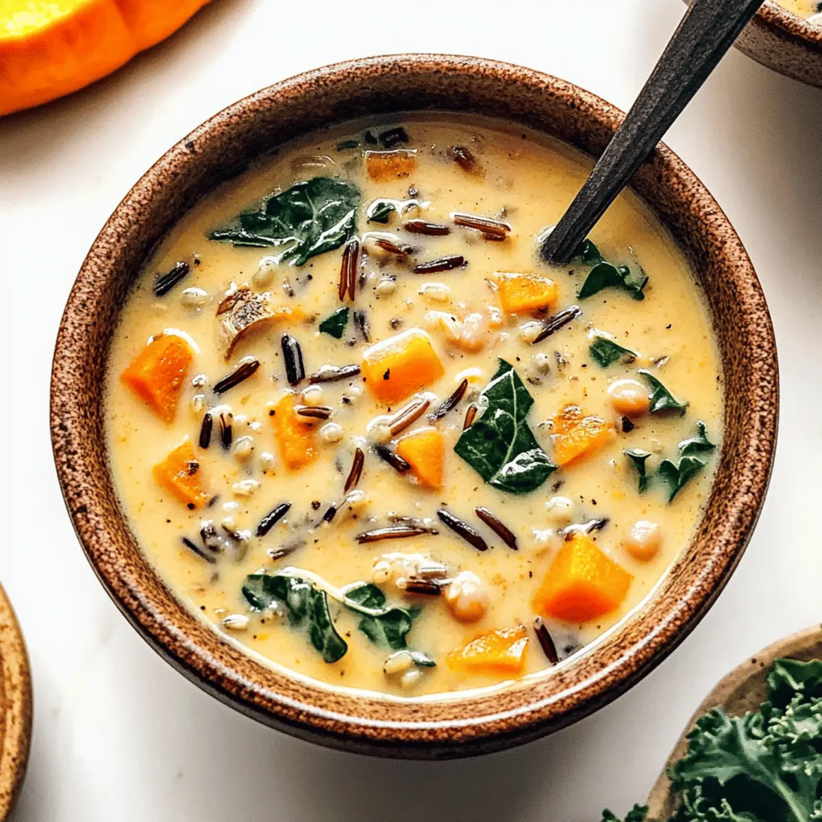 Cozy Pumpkin Wild Rice Soup for Heartwarming Fall Nights 2