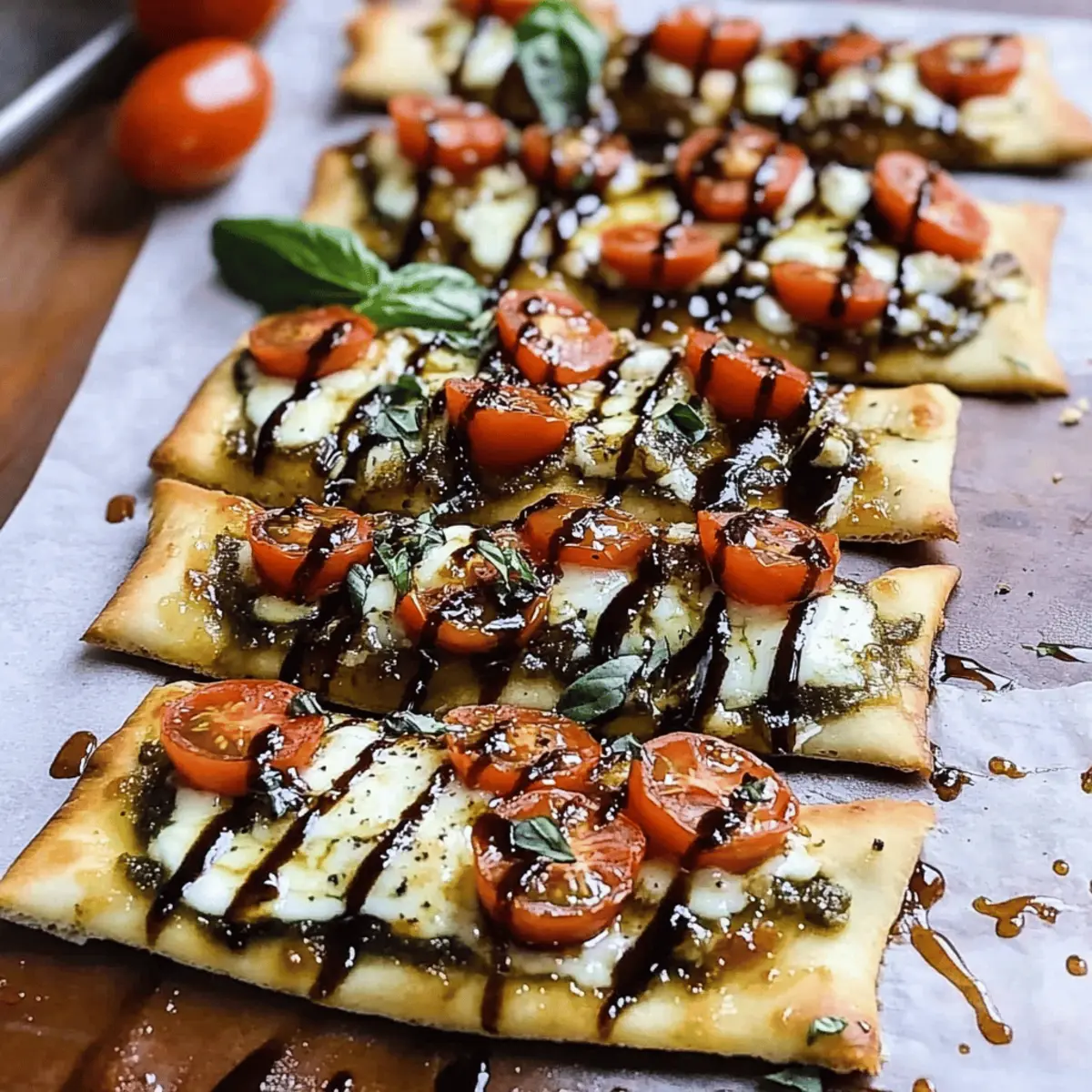 Bruschetta Flatbread Pizza Naan: Quick, Flavor-Packed Delight 4 Bruschetta Flatbread Pizza Naan
