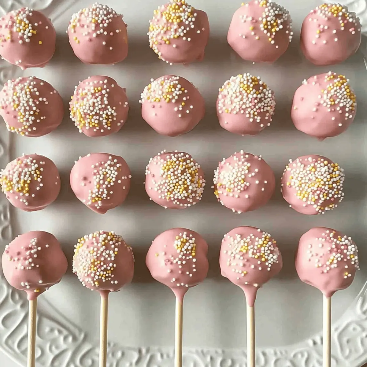 Starbucks Copycat Birthday Cake Pops