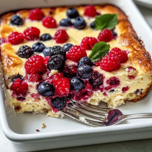 Triple Berry Bake
