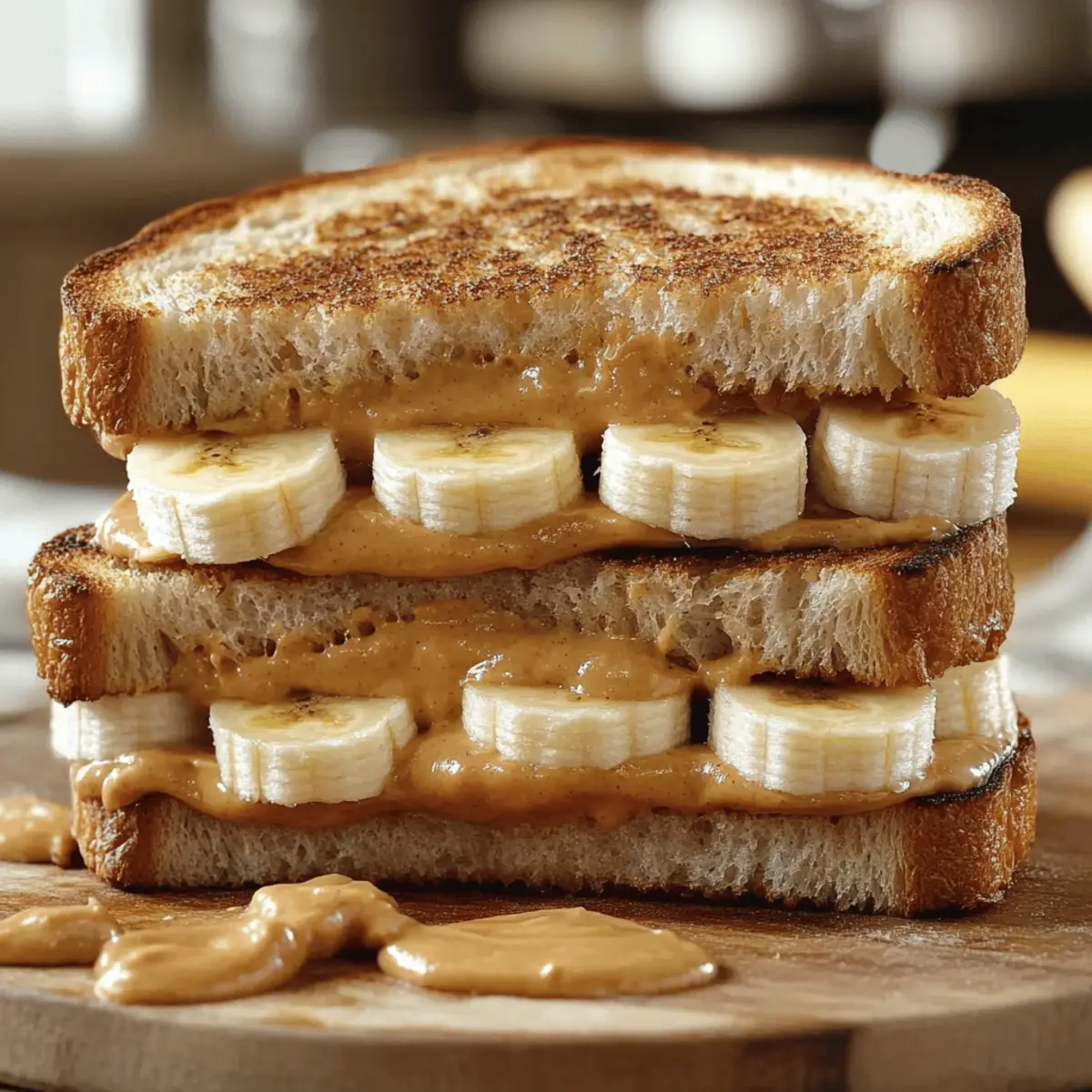 Crispy Grilled Peanut Butter Banana Sandwiches to Crave 4 Grilled Peanut Butter Banana