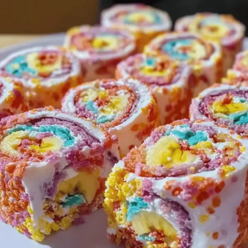 Fruity Pebbles Sushi