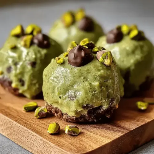 Pistachio Ferrero Rocher Brownies