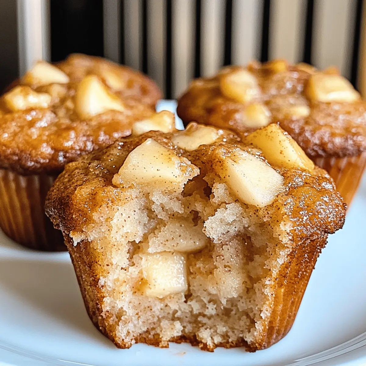 Apple Cinnamon Greek Yogurt Muffins tai1fq