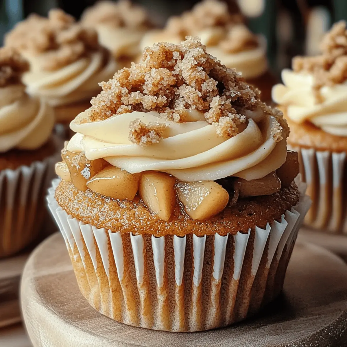 Apple Crumble Cupcakes szidgj
