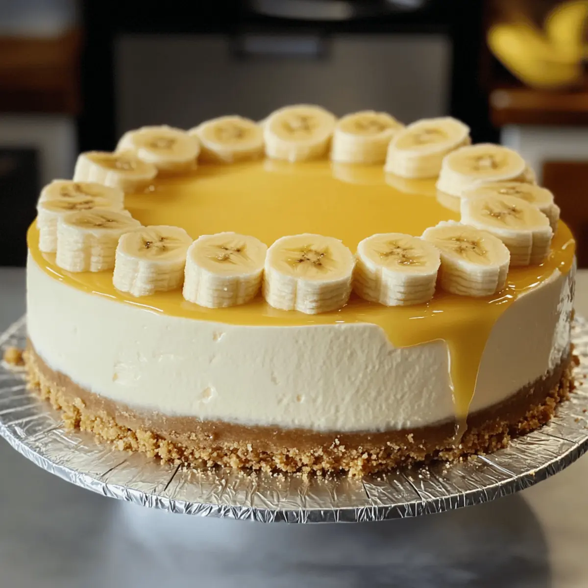 Banana Cream Cheesecake gnpgdw