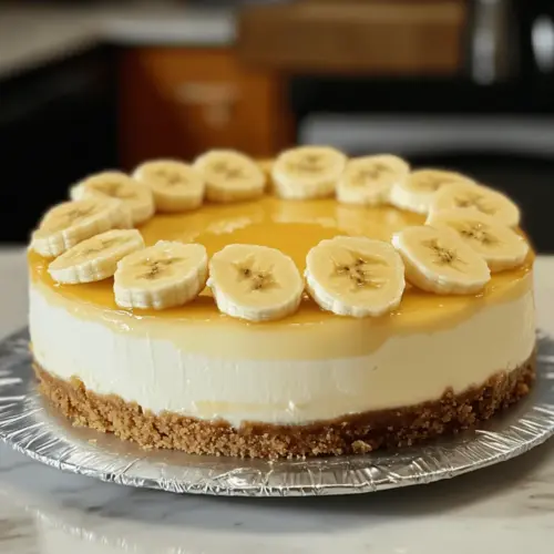 Banana Cream Cheesecake