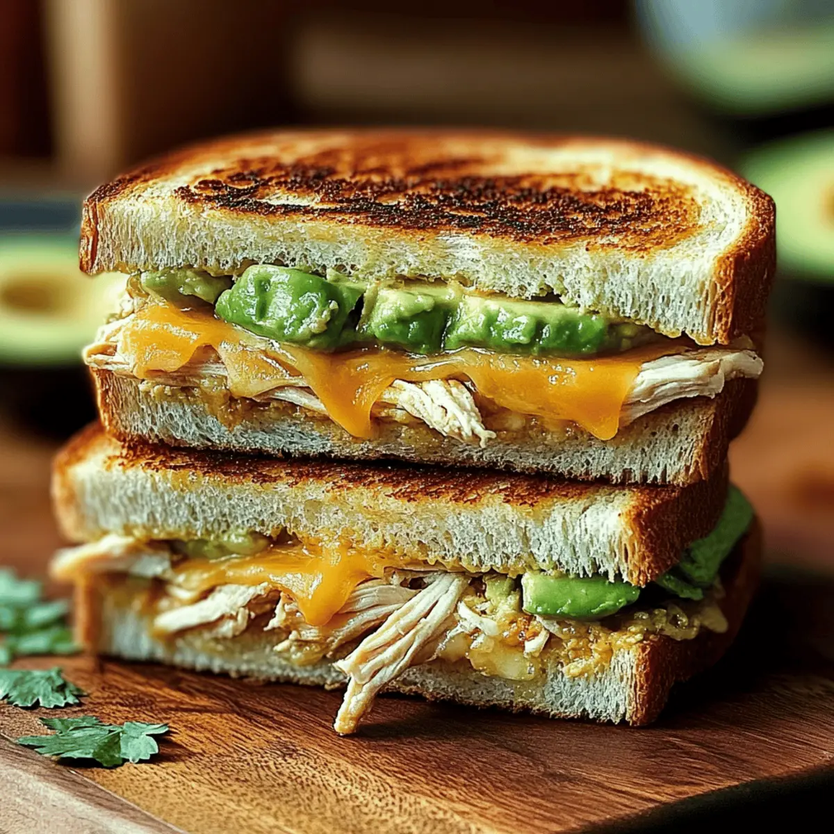 Chicken Avocado Melt Sandwich gehtsg