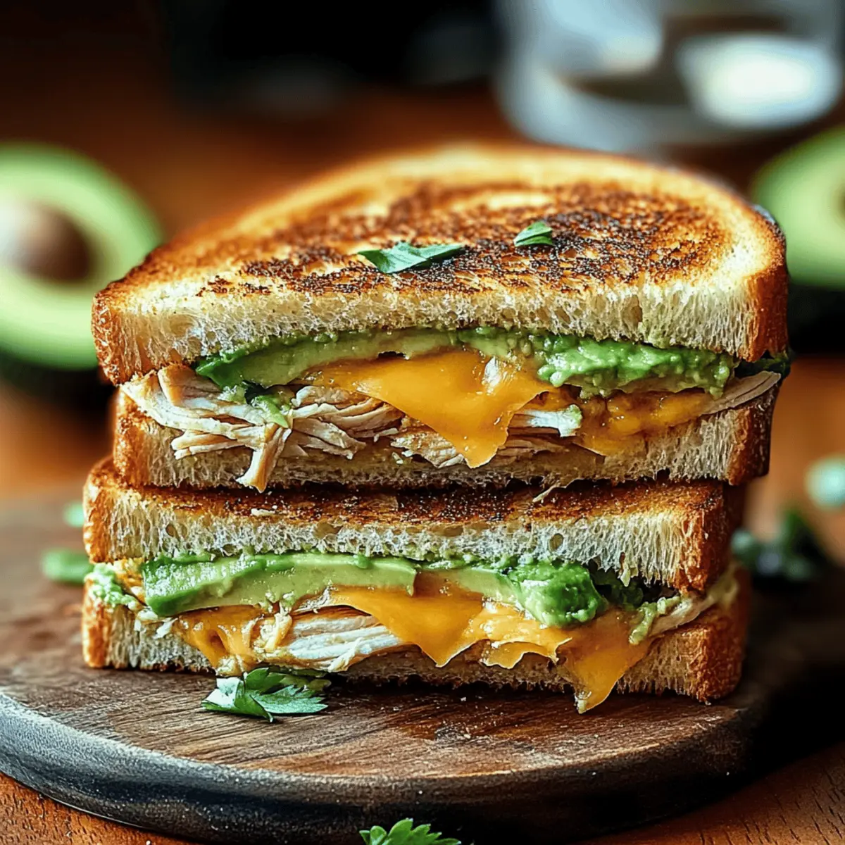 Chicken Avocado Melt Sandwich j0ev06