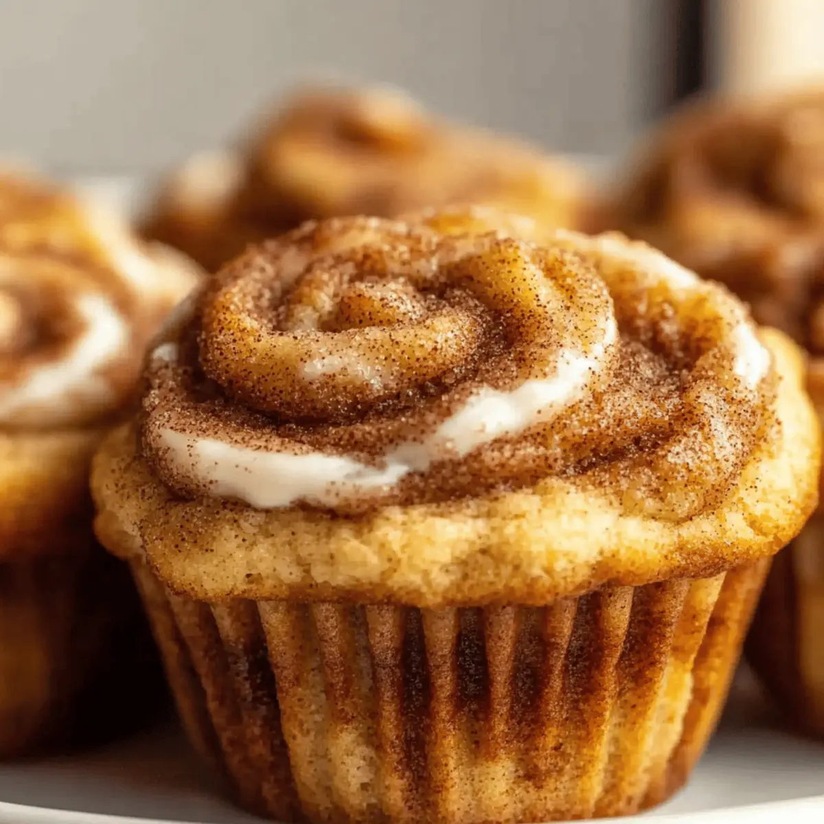 Cinnamon Roll Protein Muffins nimbio