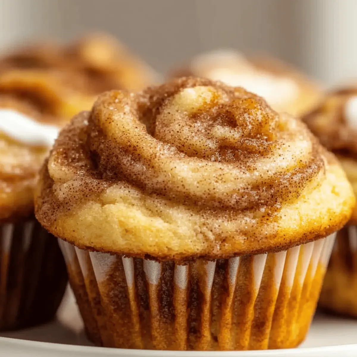 Cinnamon Roll Protein Muffins qndkfm