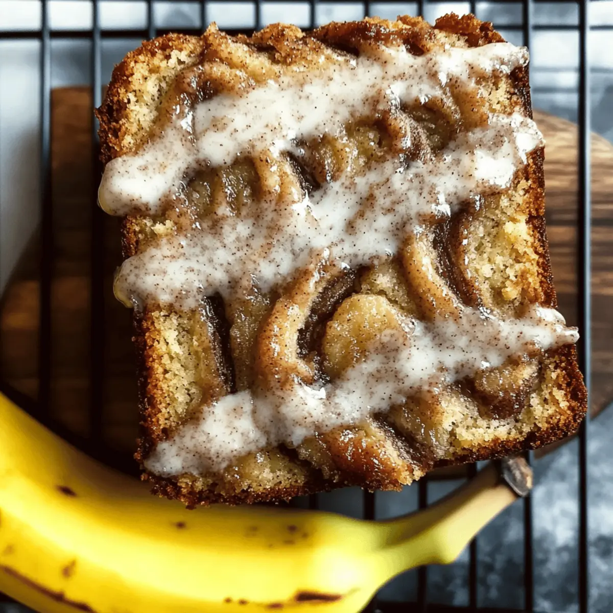 Cinnamon Swirl Banana Bread bsneck