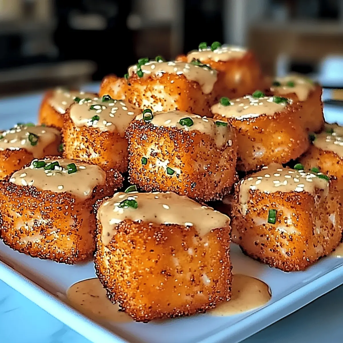Crispy Bang Bang Salmon Bites aa8gqf