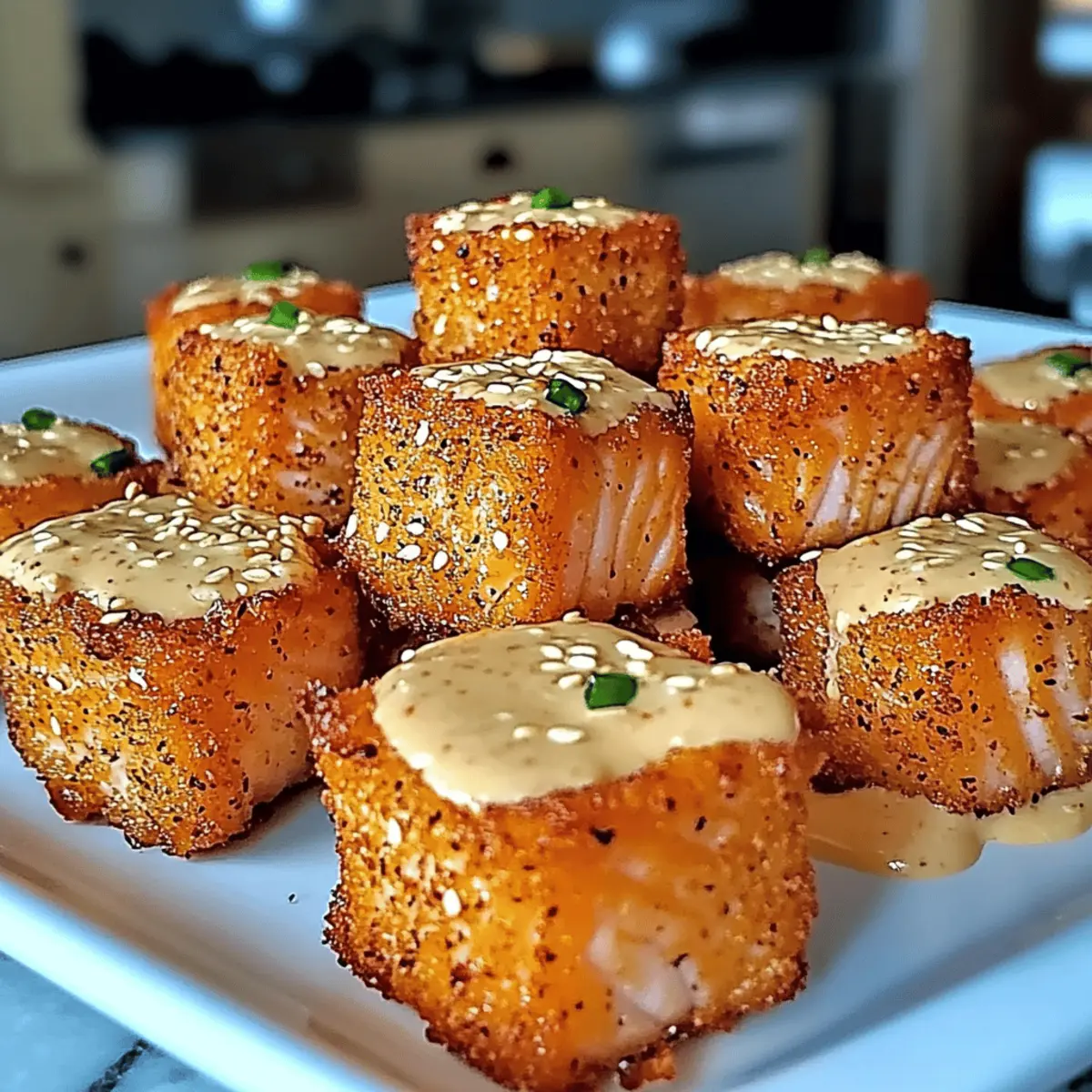 Crispy Bang Bang Salmon Bites r6s0vv