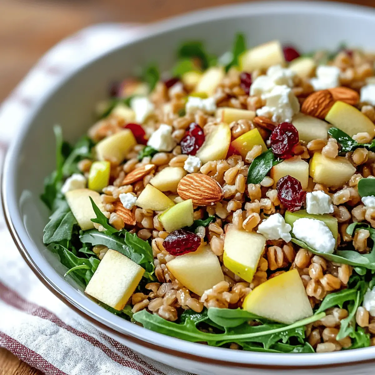 Crunchy Apple Farro Salad ydpe1l