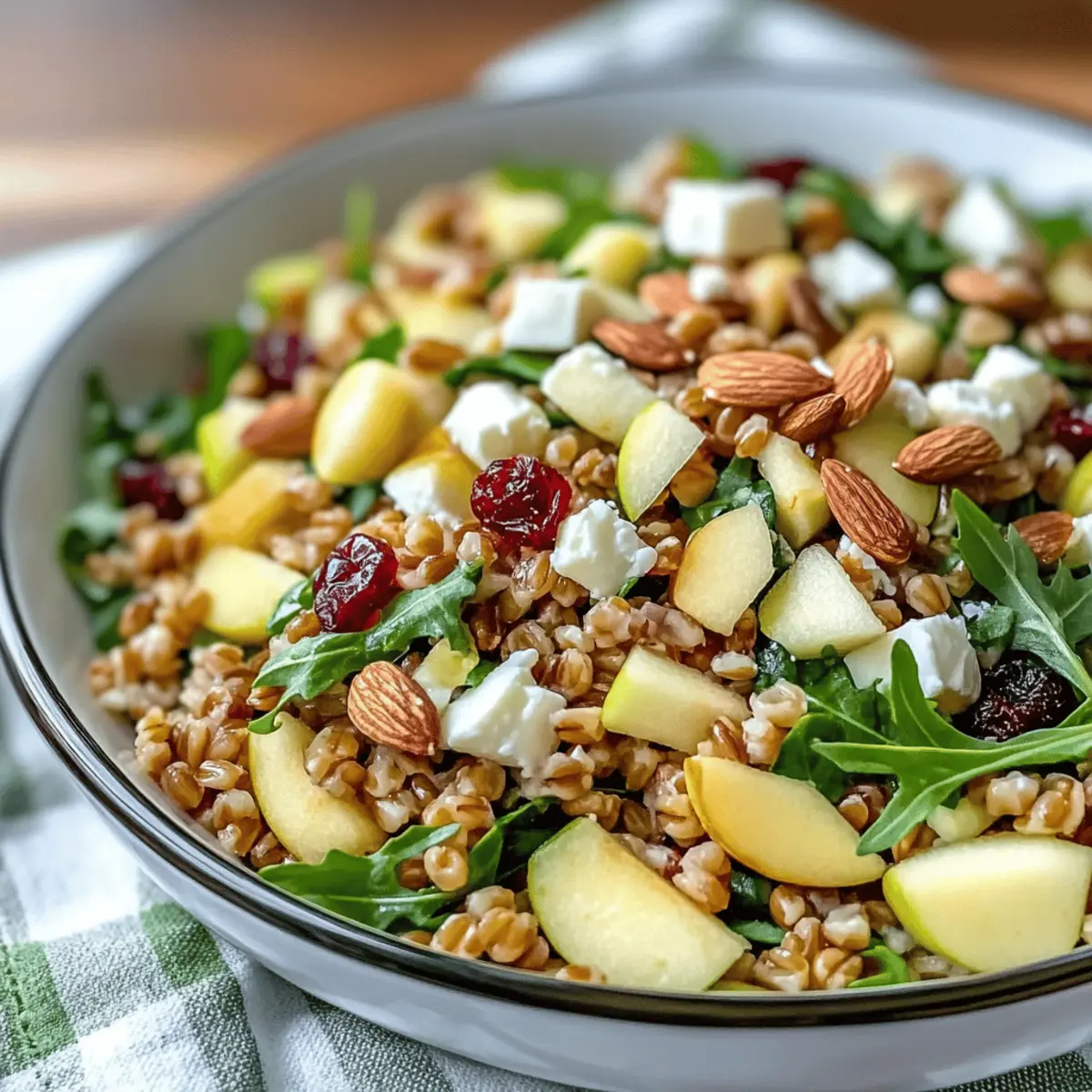 Crunchy Apple Farro Salad ztvee5