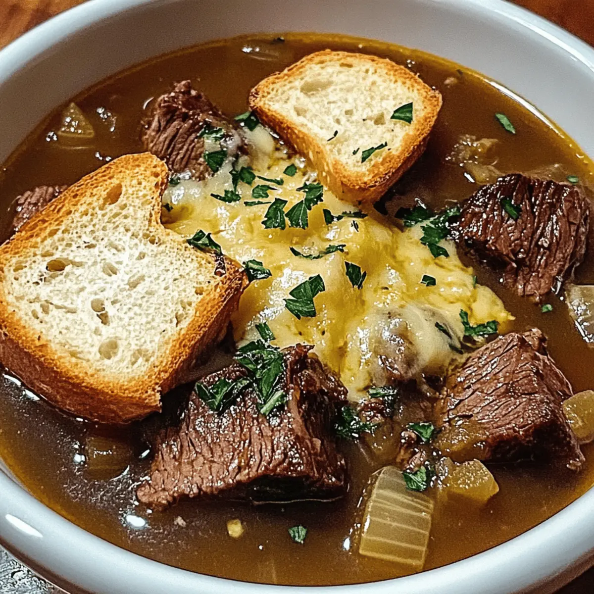 French Onion Beef Short Rib Soup ytjy8c