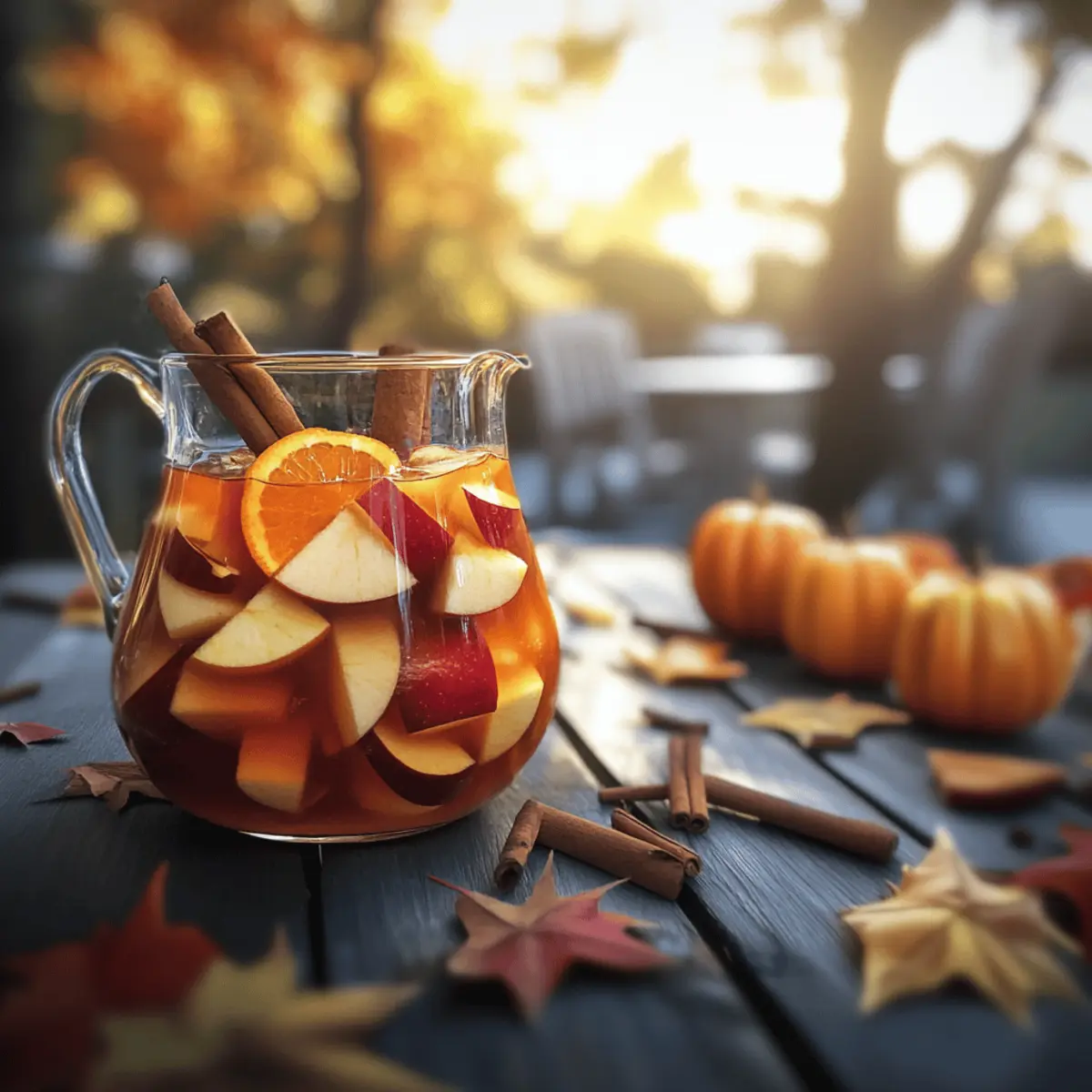 Pumpkin Spice Fireball Sangria ilnnpv