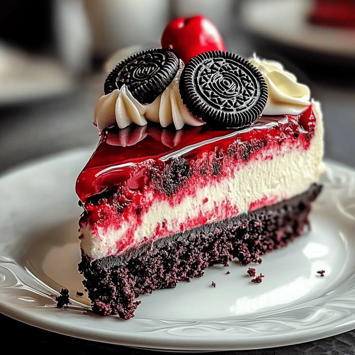 Red Velvet Oreo Cheesecake k3sle1