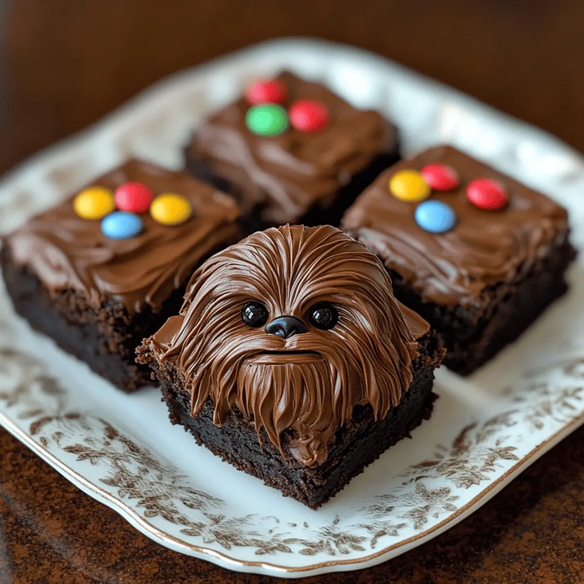 Star Wars Chewbacca Brownies: Fudgy Fun for All Ages 4 Star Wars Chewbacca Brownies
