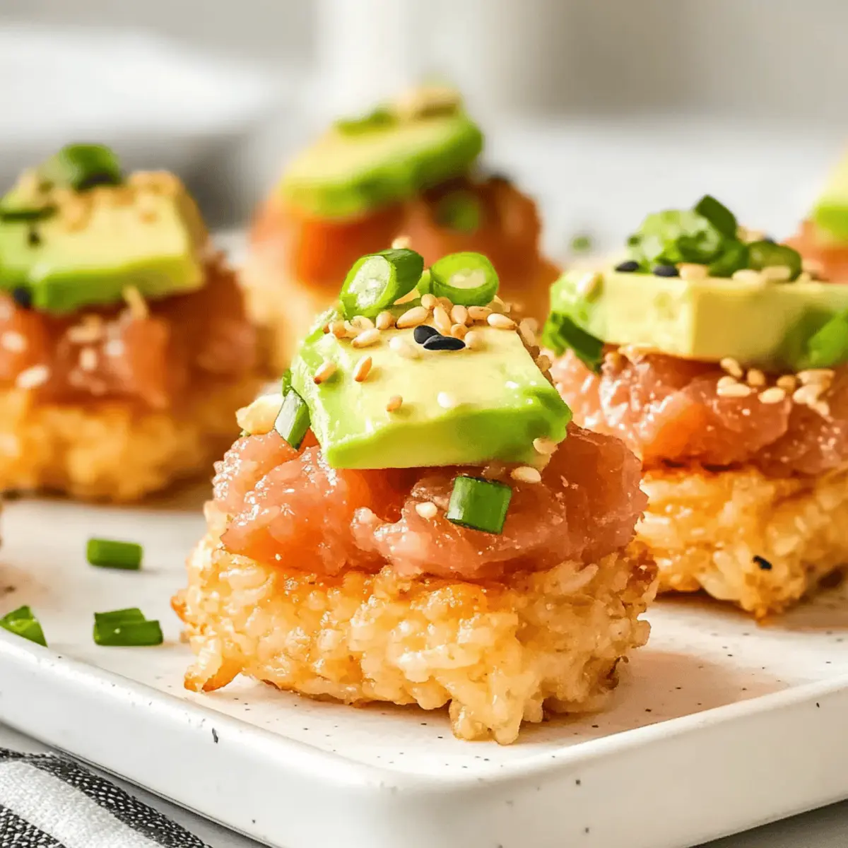 Tuna Crispy Rice d6kjvq