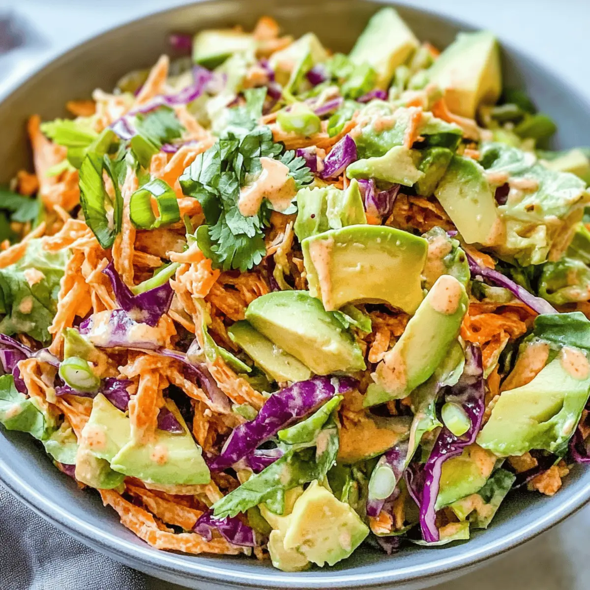 Vibrant Shredded Thai Salad with Avocado iy5v5c