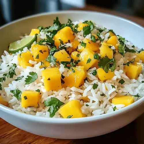 Mango Lime Rice