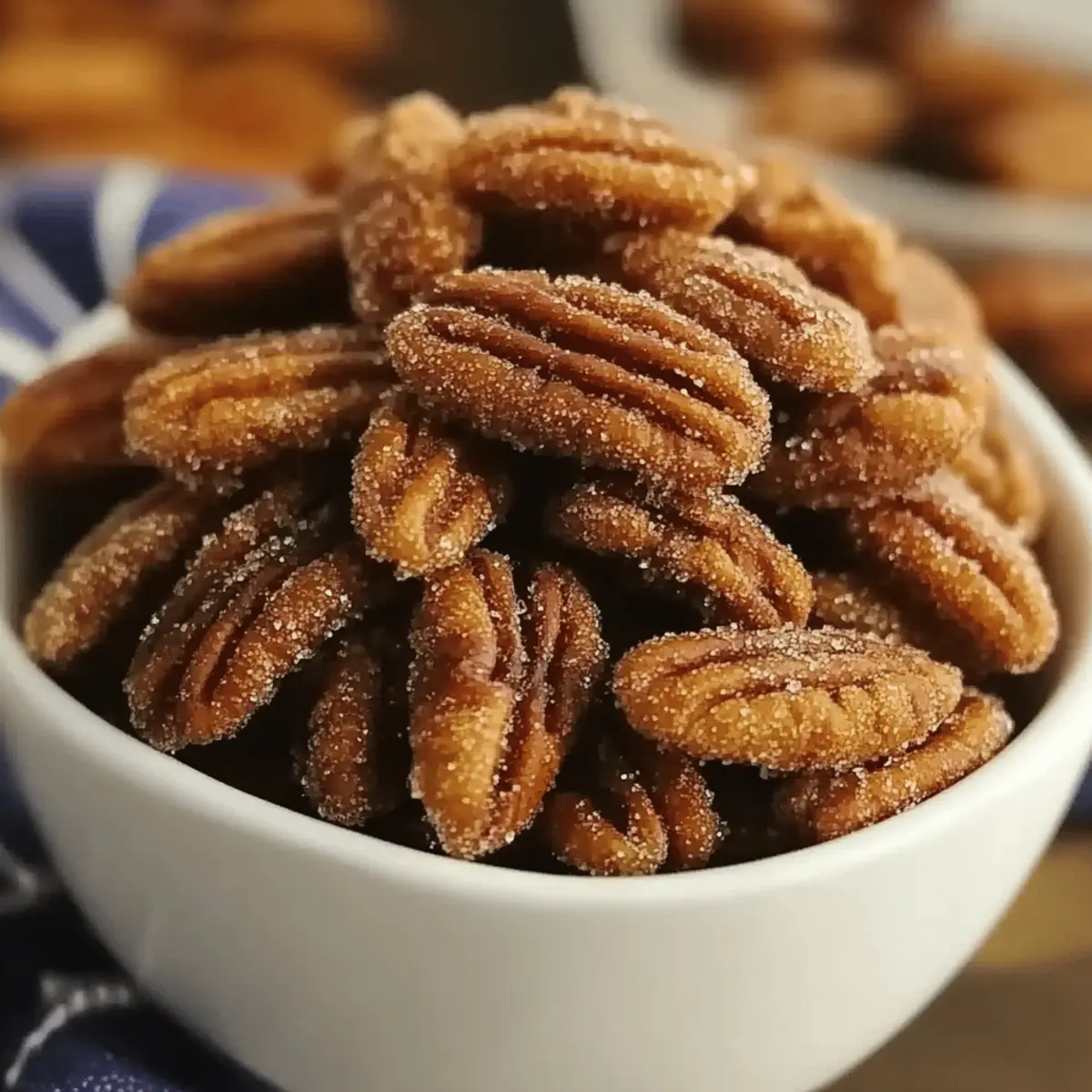 Sweet and Crunchy Slow Cooker Candied Cinnamon Pecans 4 Slow Cooker Candied Cinnamon Pecans