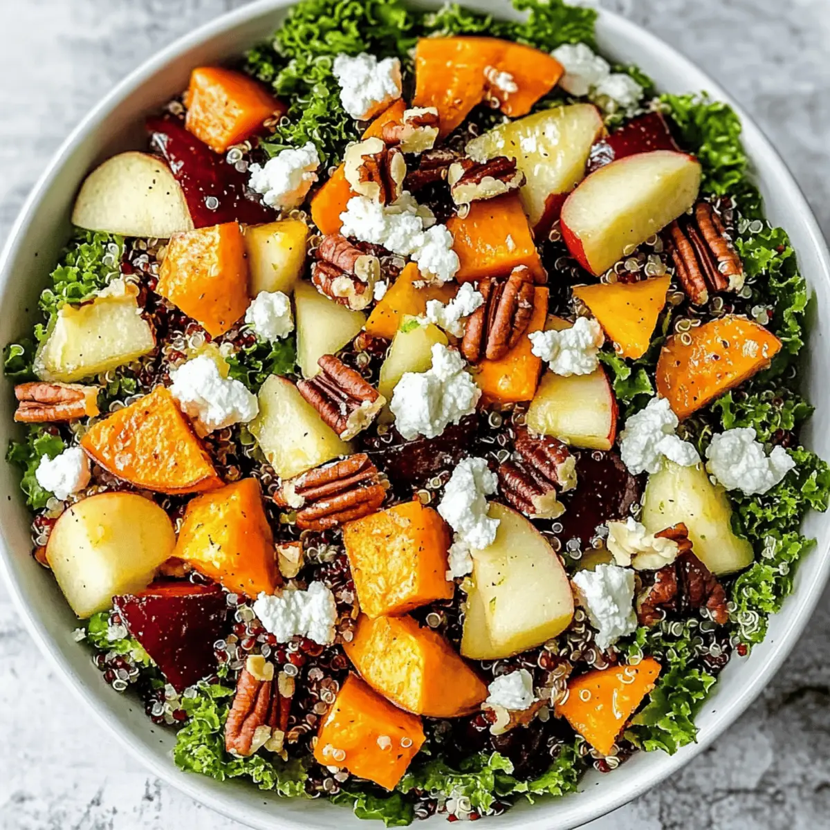 Harvest Bowl Salad With Apple Cider Vinaigrette to Savor Fall 4 Harvest Bowl Salad With Apple Cider Vinaigrette