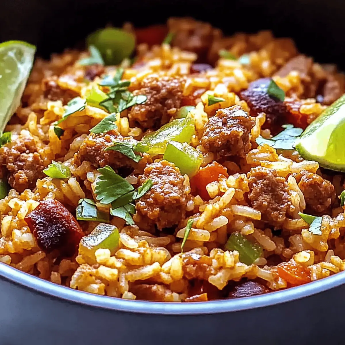 Hearty Chorizo Rice: A Smoky One-Pot Dinner Delight 4 Chorizo Rice