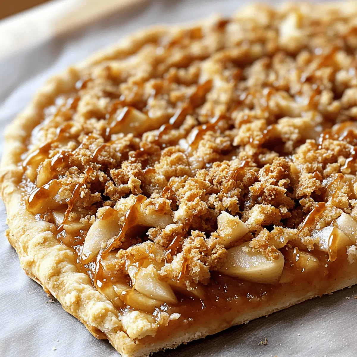 Irresistible Apple Crisp Pizza for Your Sweet Tooth Cravings 4 Apple Crisp Pizza