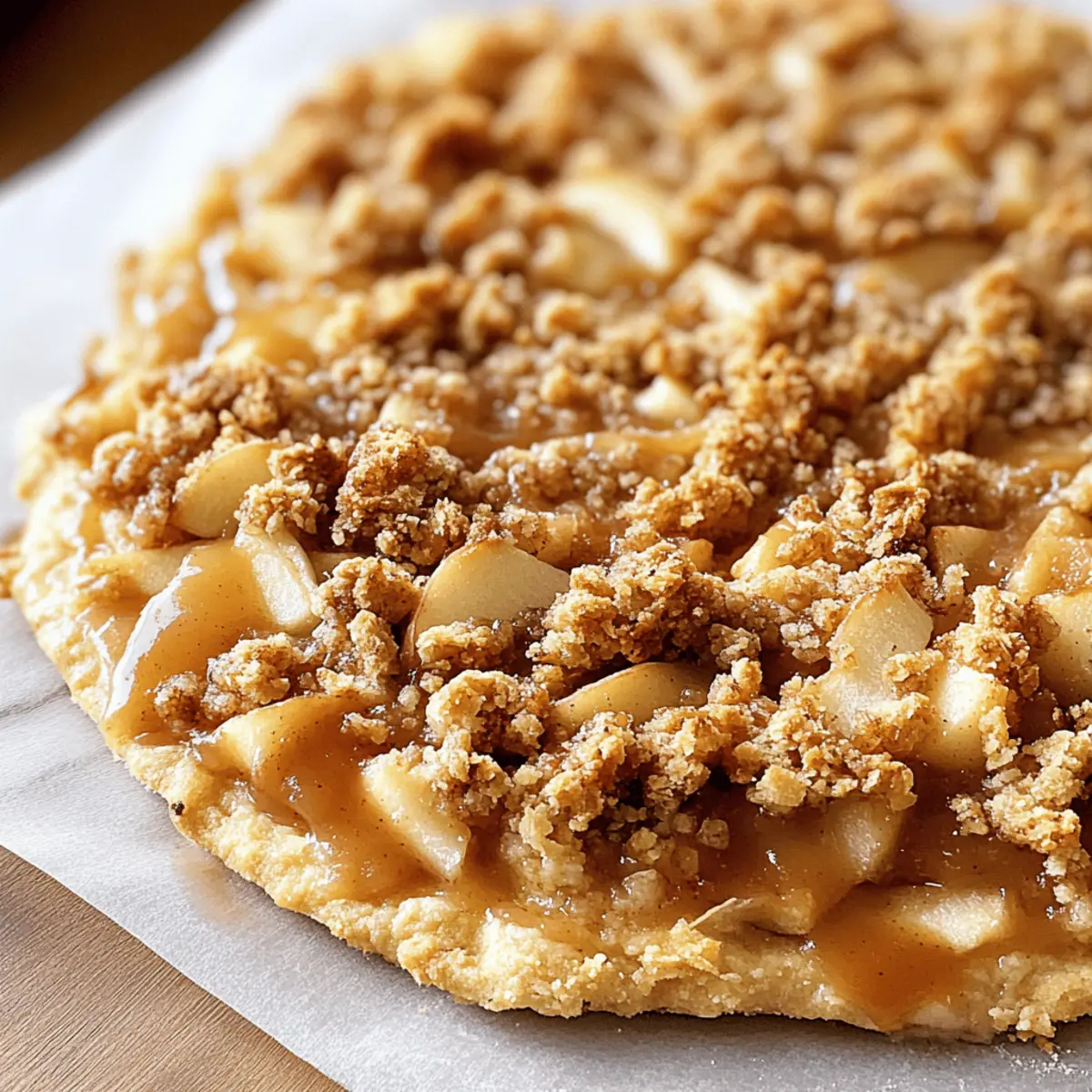 Irresistible Apple Crisp Pizza for Your Sweet Tooth Cravings 2 Apple Crisp Pizza y6up6k