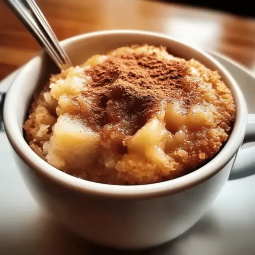 Apple Mug Cake