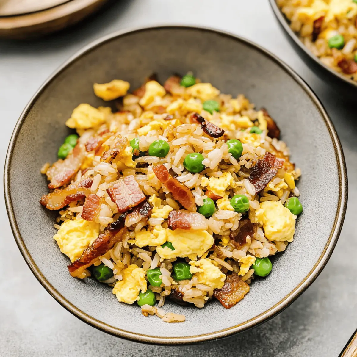 Delicious Breakfast Fried Rice for a Morning Flavor Boost