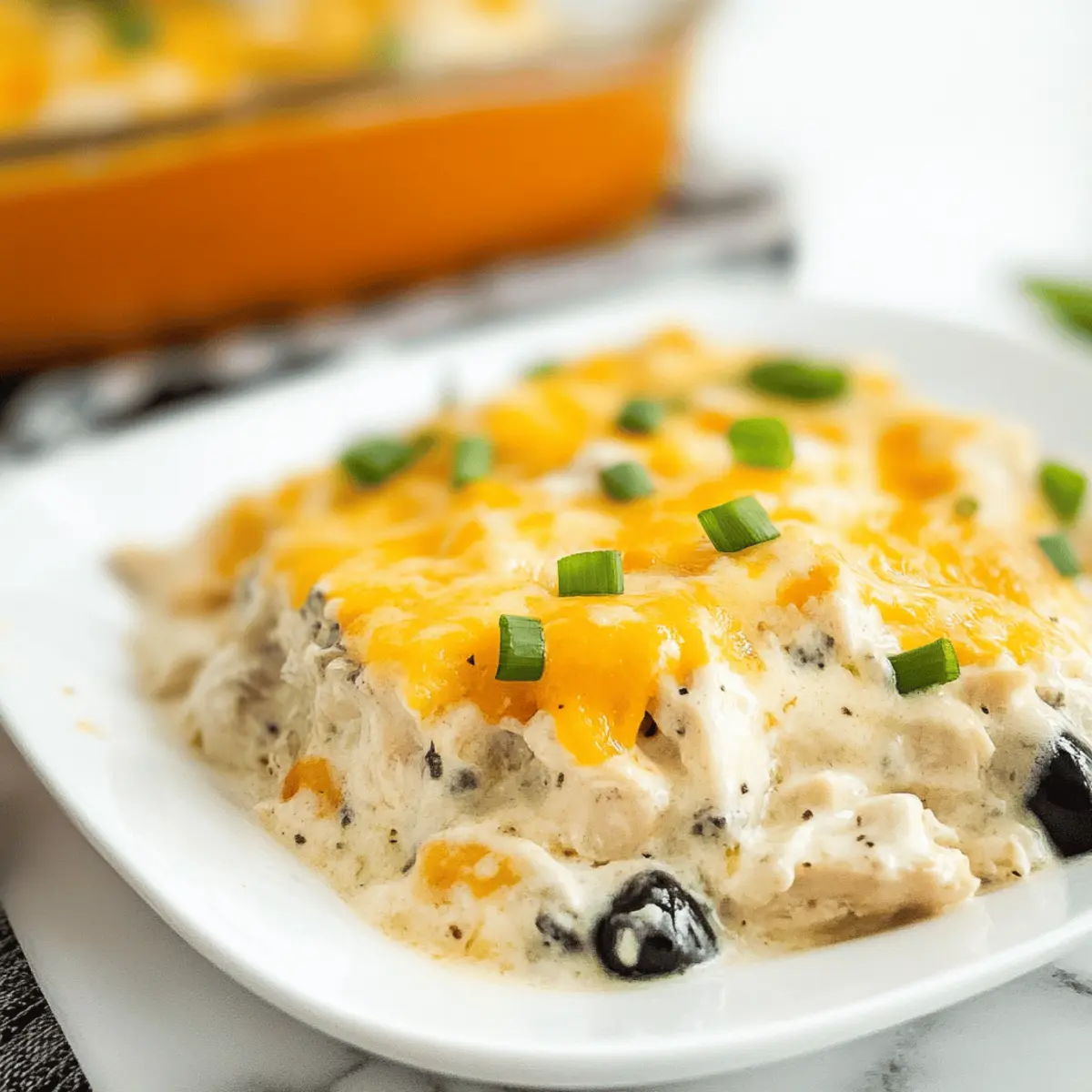 Comforting Chicken Olivia Casserole for Easy Family Dinners 1 Chicken Olivia nfanlj