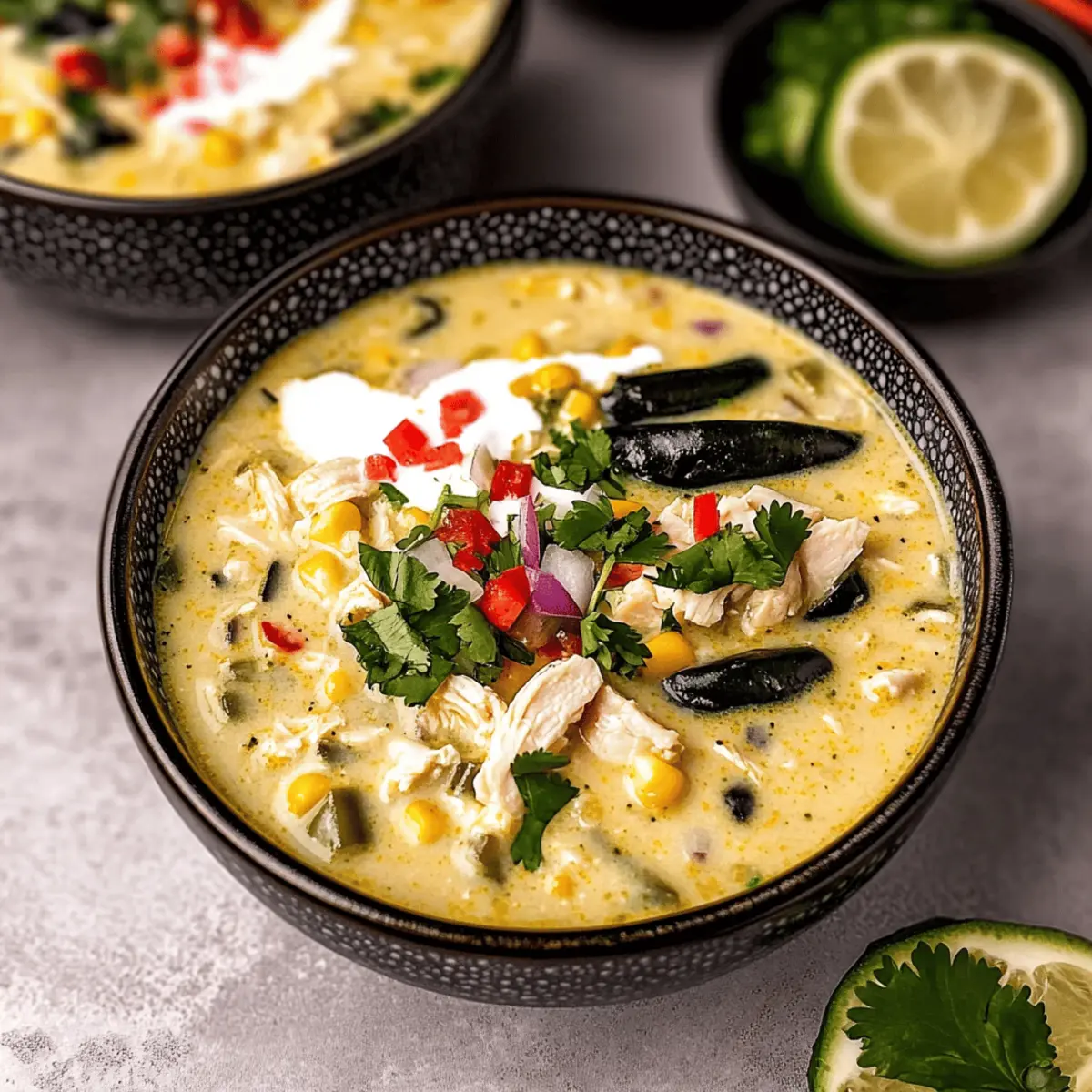 Chicken Poblano Soup ppozgv