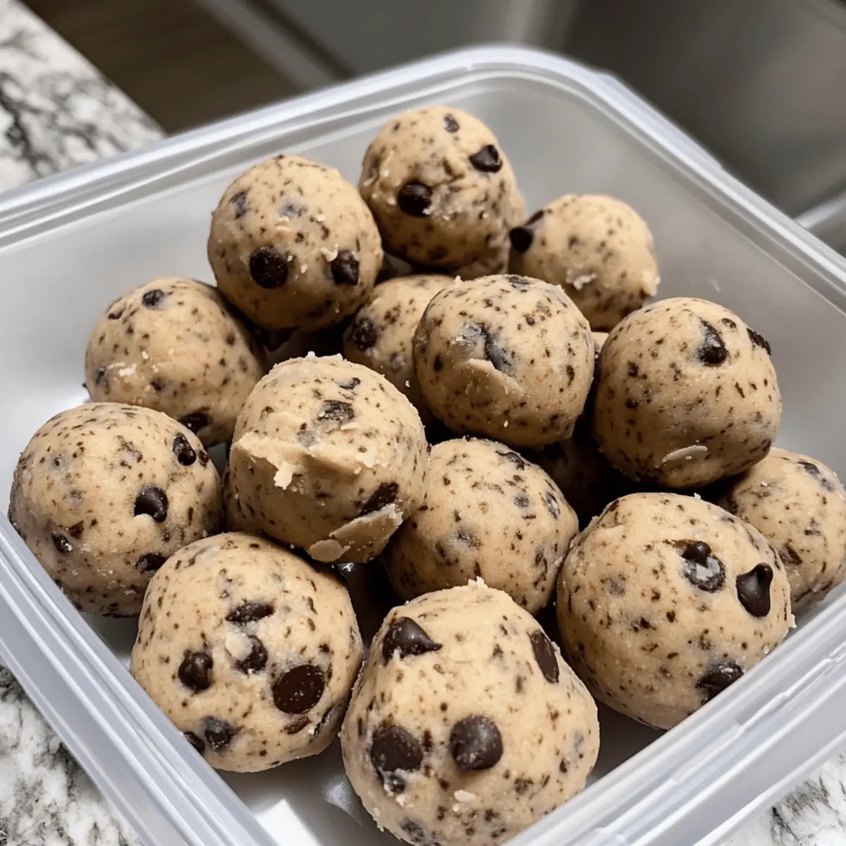 Cookie Dough Protein Balls kfbjfl