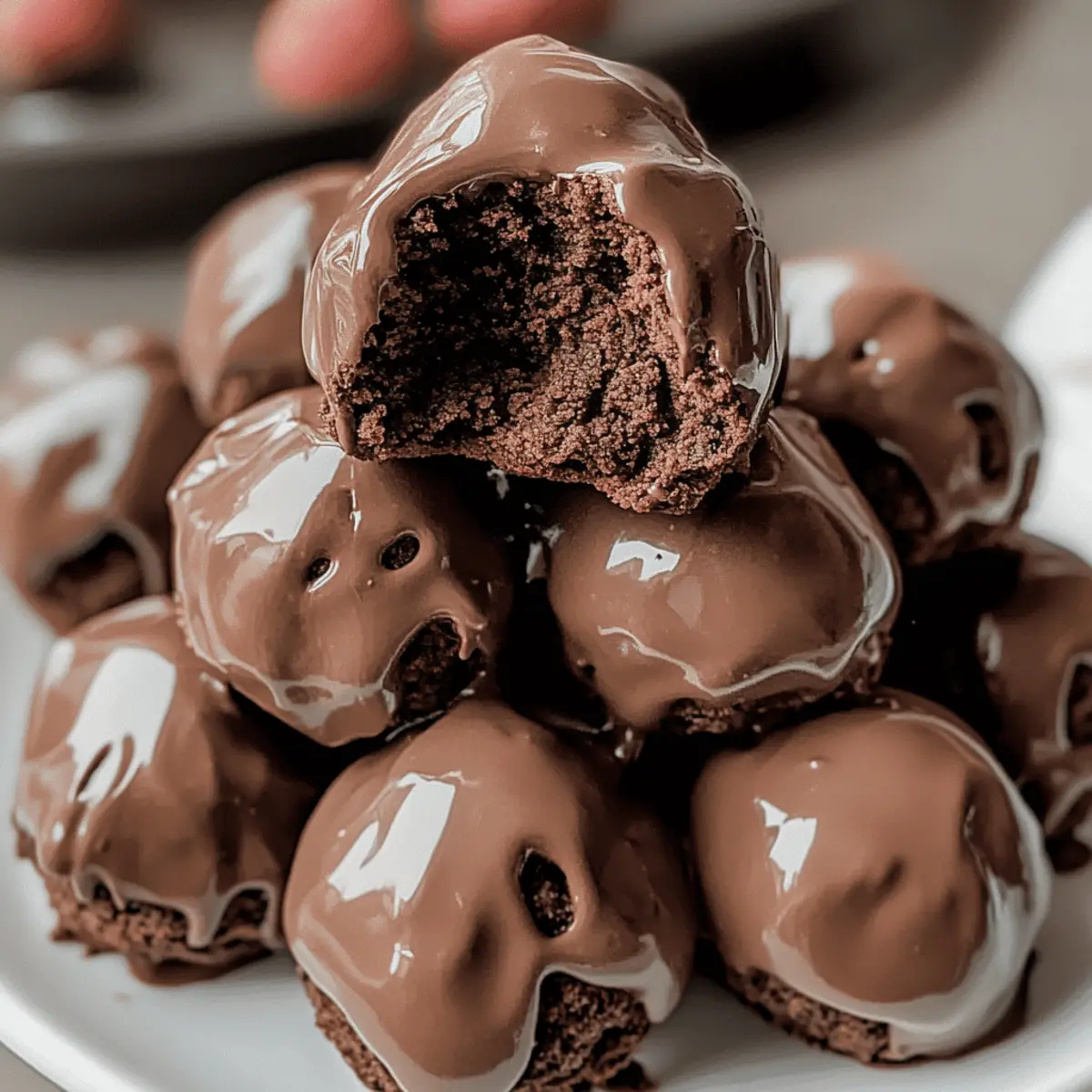 Cottage Cheese Brownie Batter Protein Bites w5zpcs