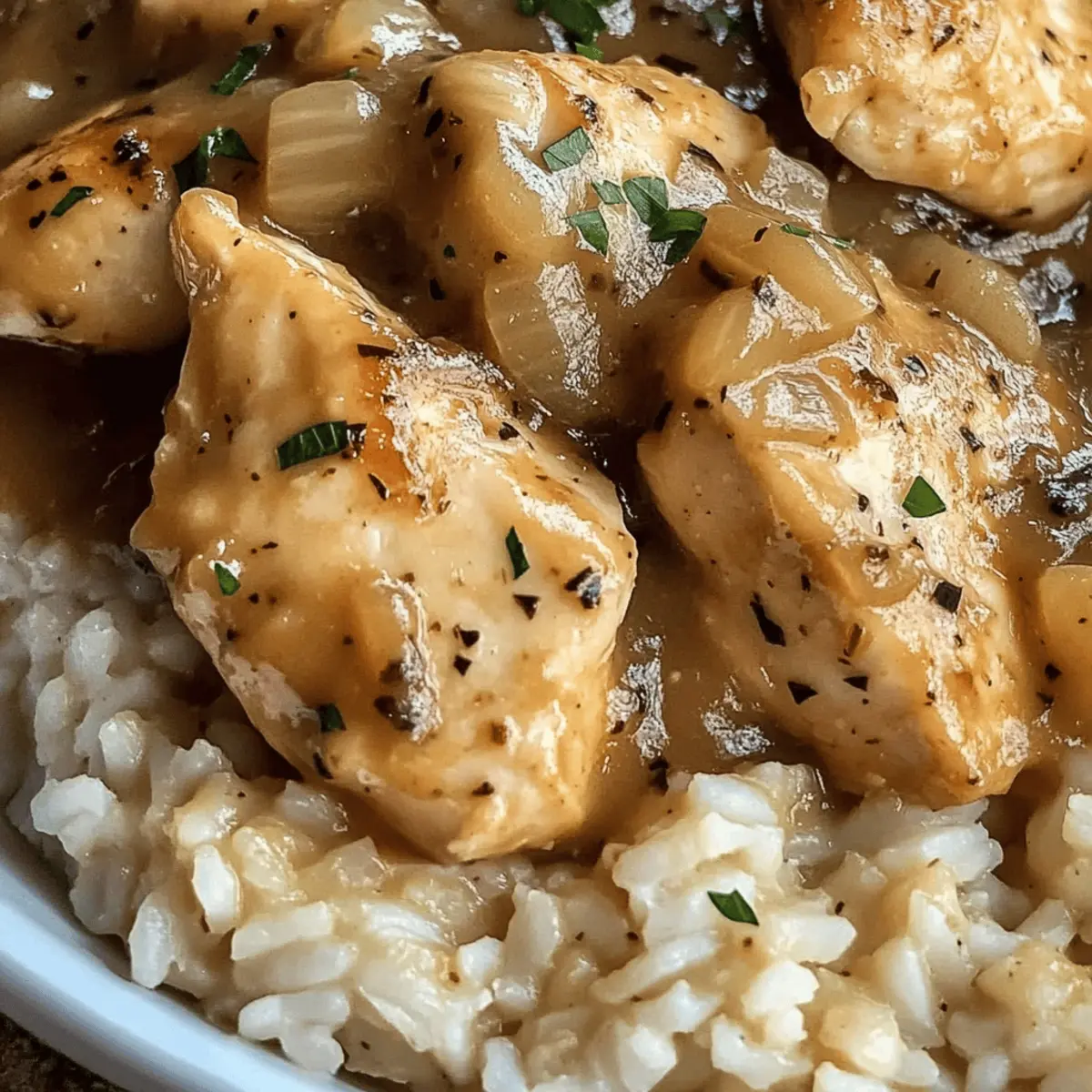 Crock Pot No Peek Chicken with Rice hlndju