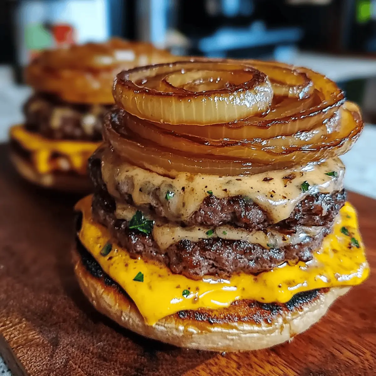 Delicious Flying Dutchman Burger with Sweet Onion Buns 4 Flying Dutchman Burger