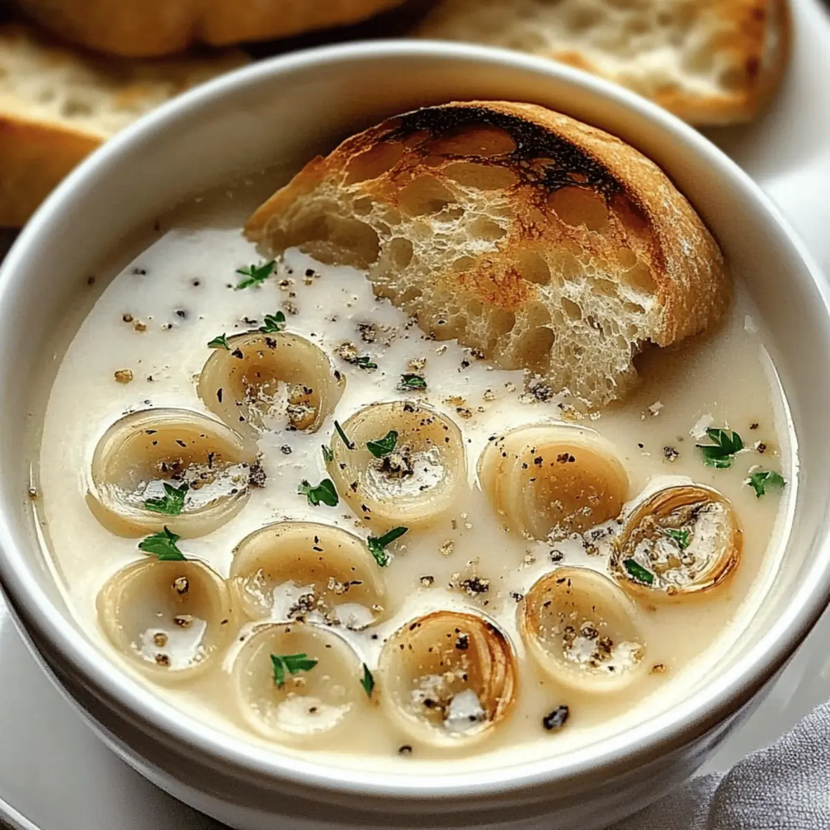 French Garlic Soup tlyggq