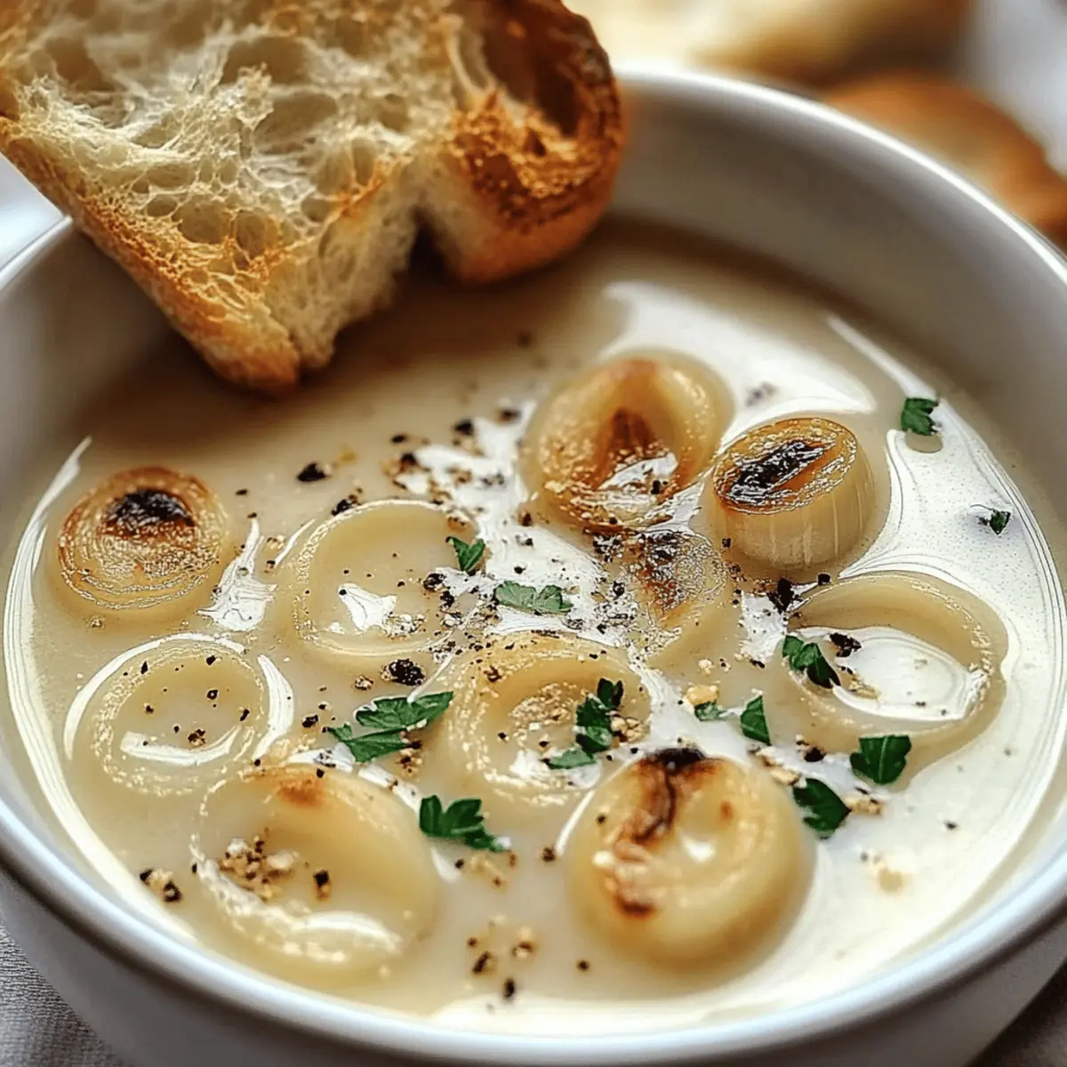 French Garlic Soup u6lic6