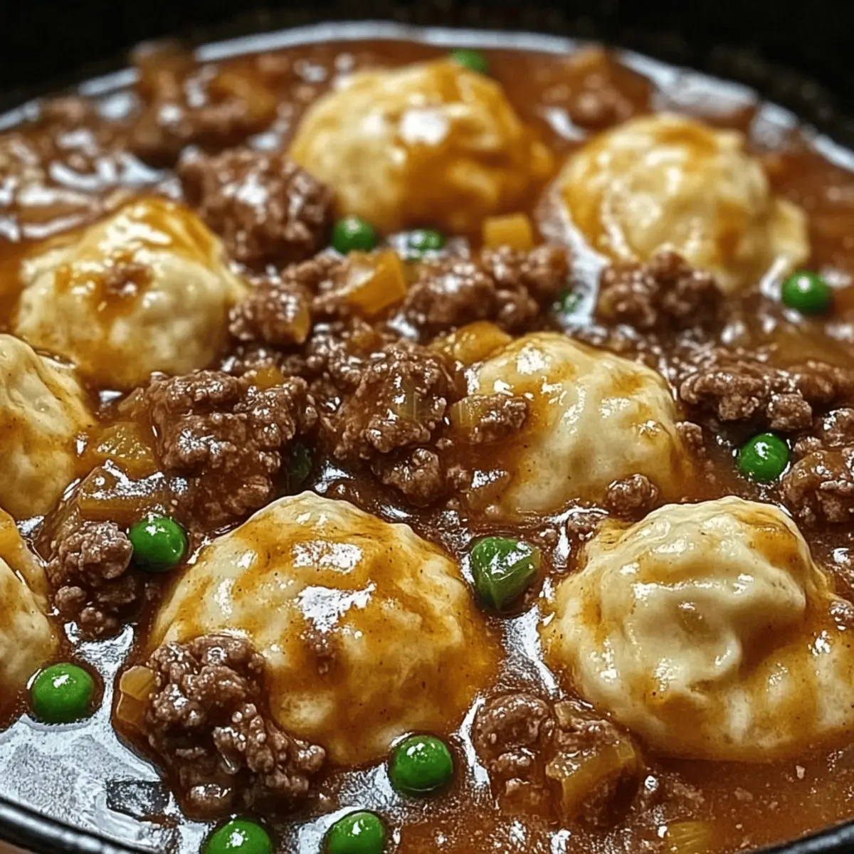 Ground Beef and Dumplings f0fbht