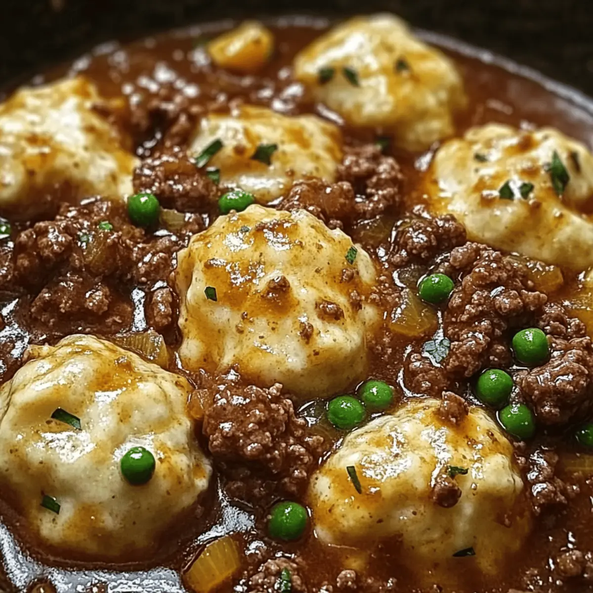 Ground Beef and Dumplings ije283