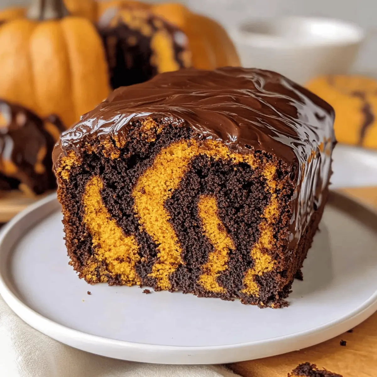 Pumpkin Marble Cake a4umjo