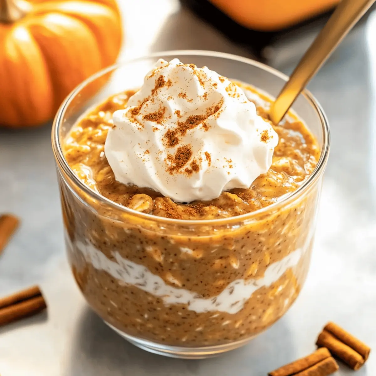 Pumpkin Pie Protein Overnight Oats for a Cozy Fall Breakfast 2 Pumpkin Pie Protein Overnight Oats bqgvtr